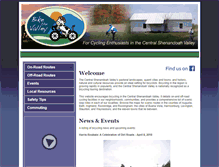 Tablet Screenshot of bikethevalley.org